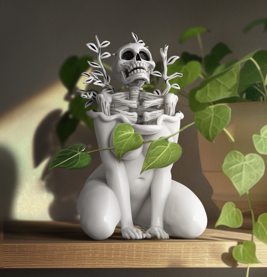 Mighty Jaxx Originals New Me Statues  (Prototype Shown) View 1