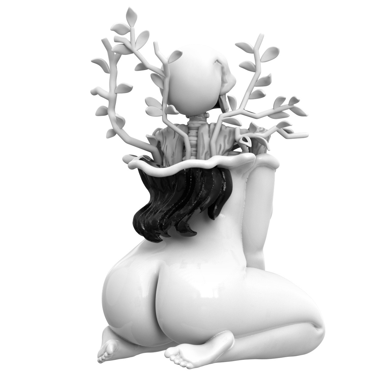 Mighty Jaxx Originals New Me Statues  (Prototype Shown) View 11