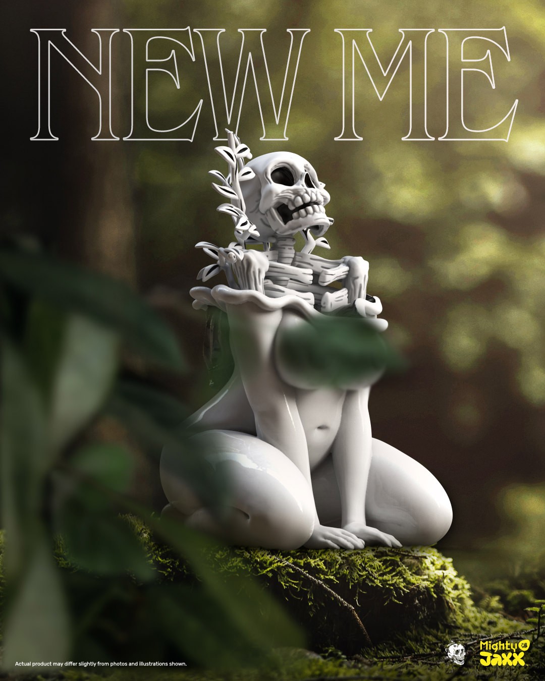 Mighty Jaxx Originals New Me Statues  (Prototype Shown) View 3