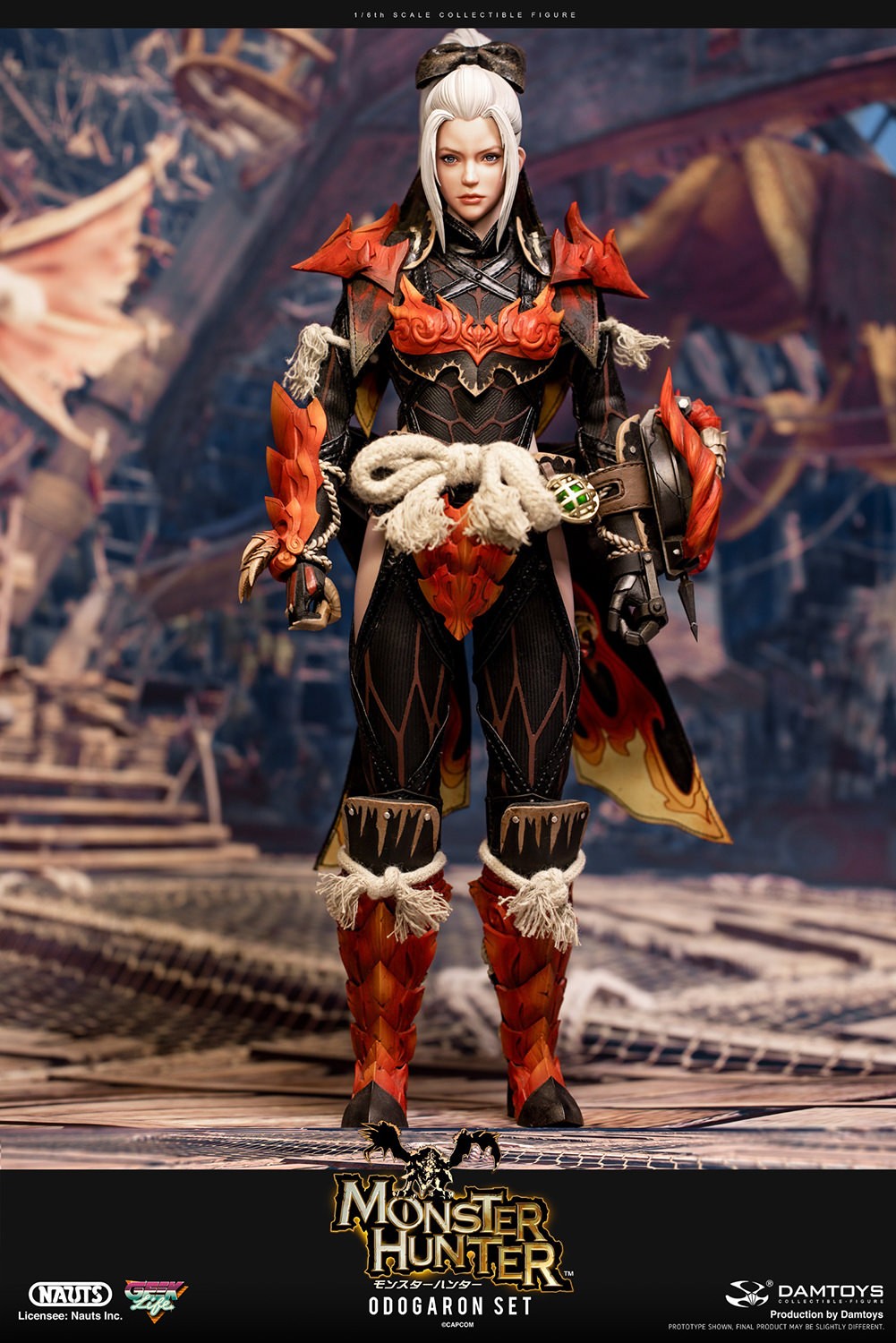 Monster Hunter Odogaron Sixth Scale Figure  Collector Edition (Prototype Shown) View 6