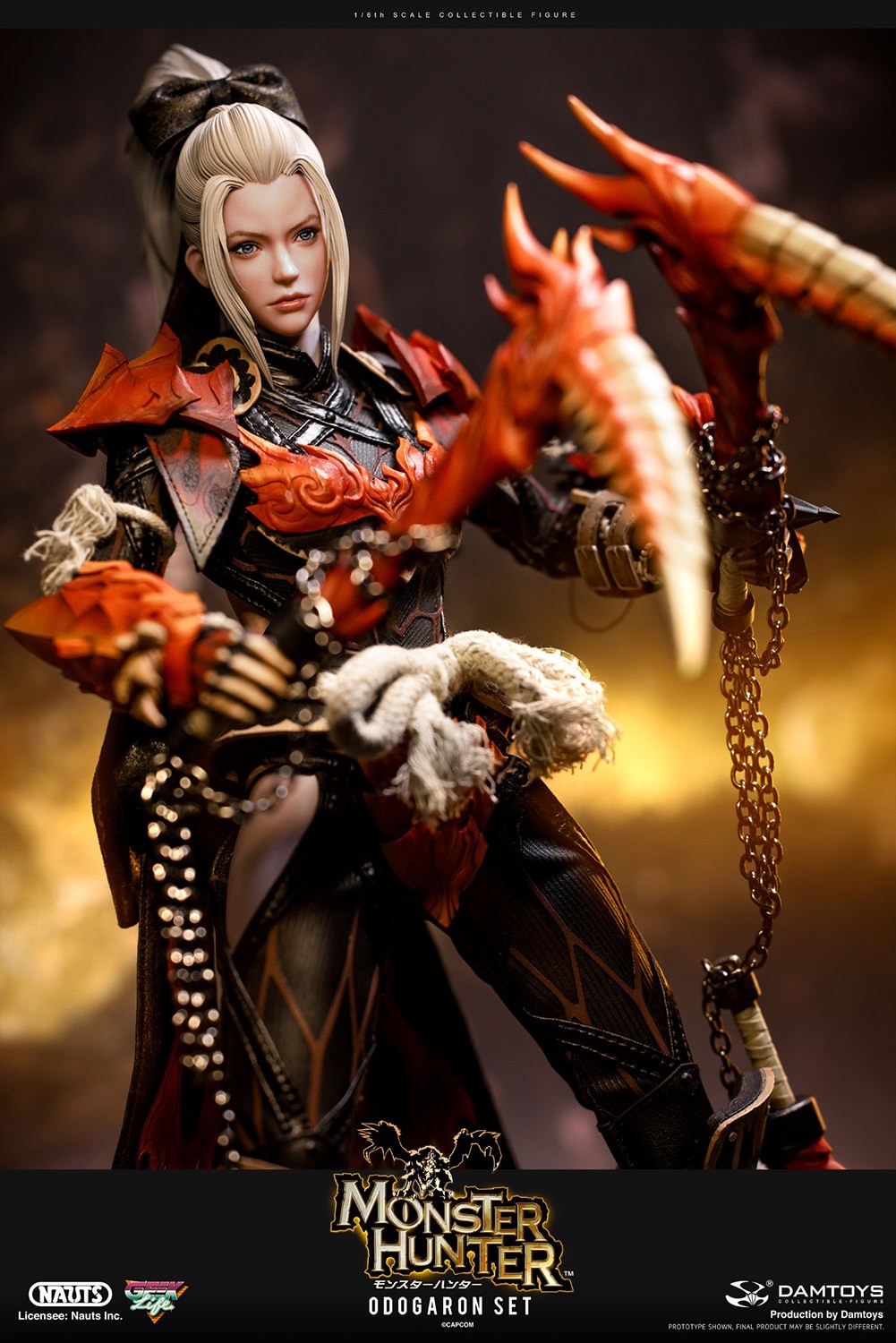 Monster Hunter Odogaron Deluxe Sixth Scale Figure  (Prototype Shown) View 13