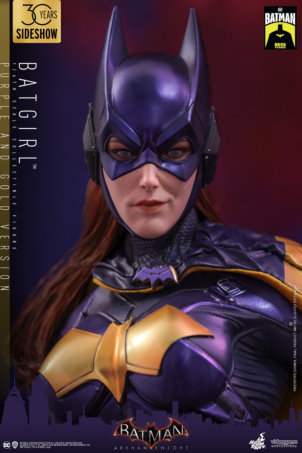 DC Comics Batgirl (Purple and Gold Version) Sixth Scale Figure  Exclusive Edition (Prototype Shown) View 9