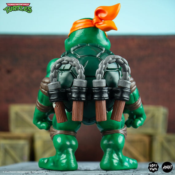 Teenage Mutant Ninja Turtles Michelangelo Vinyl Collectible  (Prototype Shown) View 8