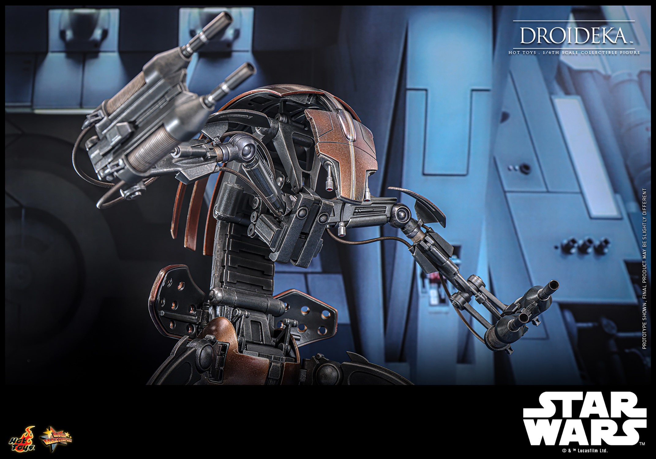 Star Wars Droideka™ Sixth Scale Figure  (Prototype Shown) View 3