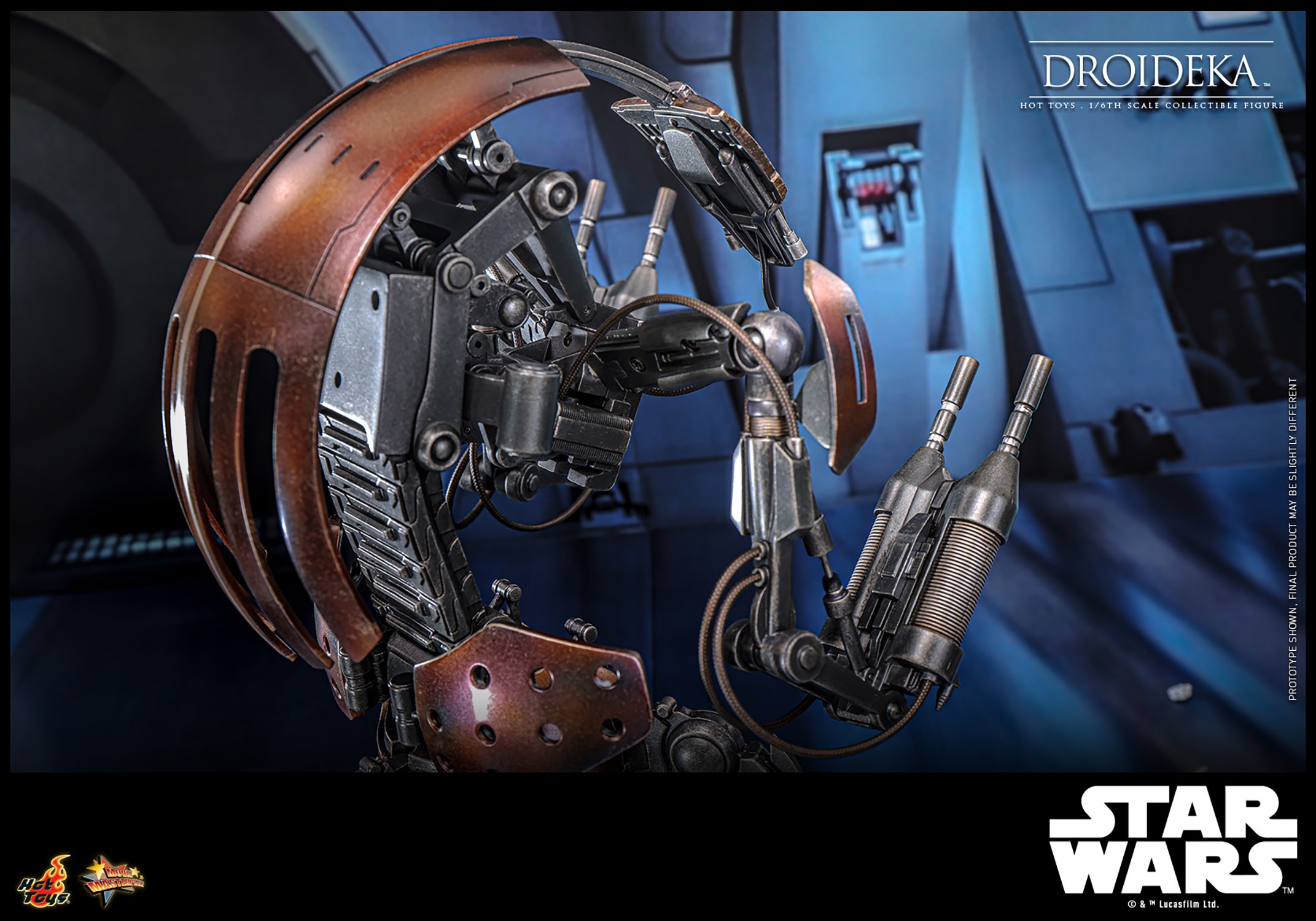 Hot Toys HT MMS755 1/6 Scale Droideka Destroyer Droid Figure