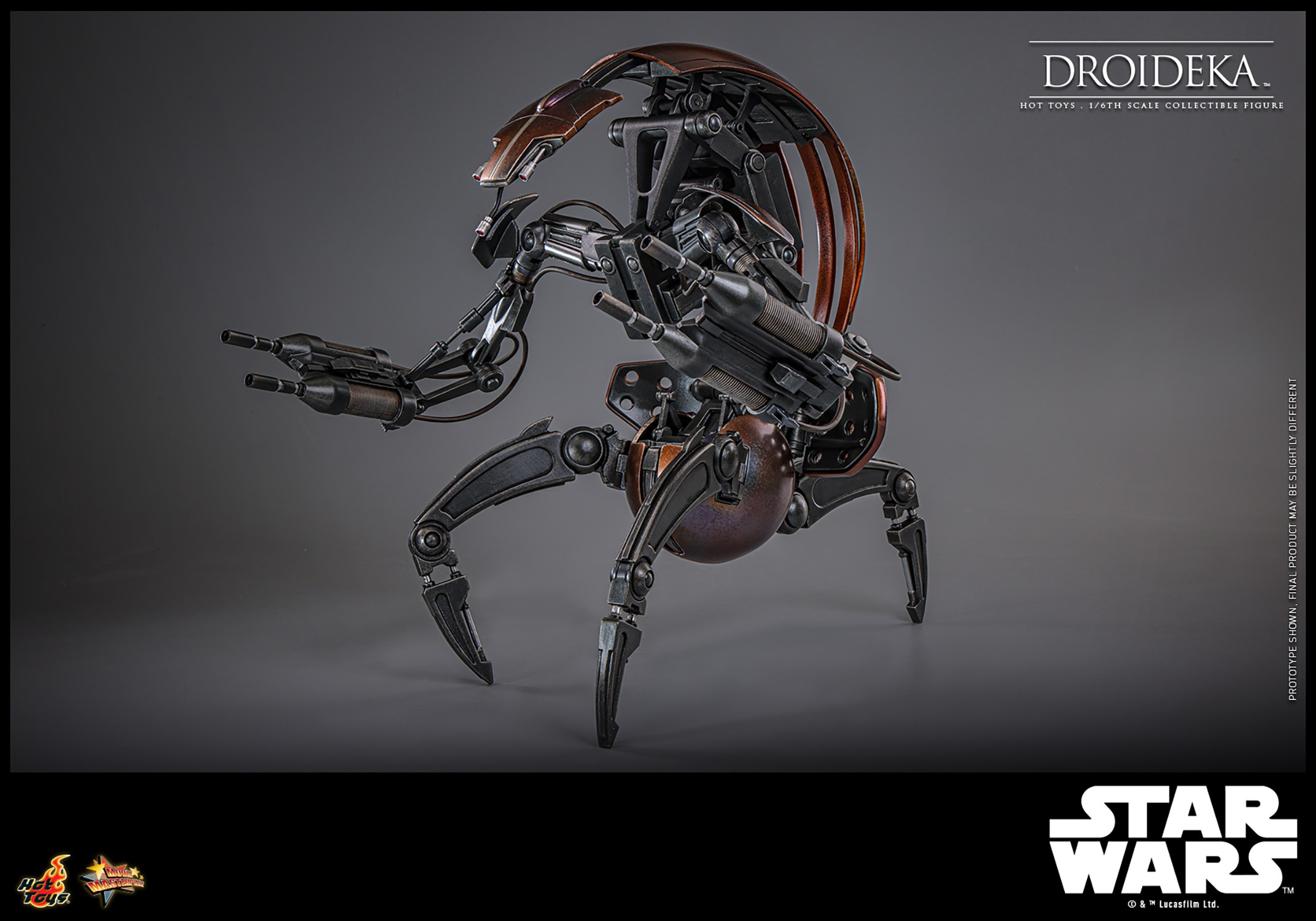 Star Wars Droideka™ Sixth Scale Figure  (Prototype Shown) View 8