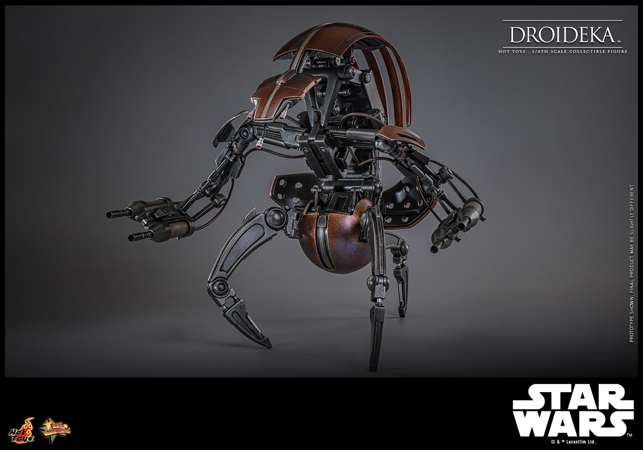 Star Wars Droideka™ Sixth Scale Figure  (Prototype Shown) View 11