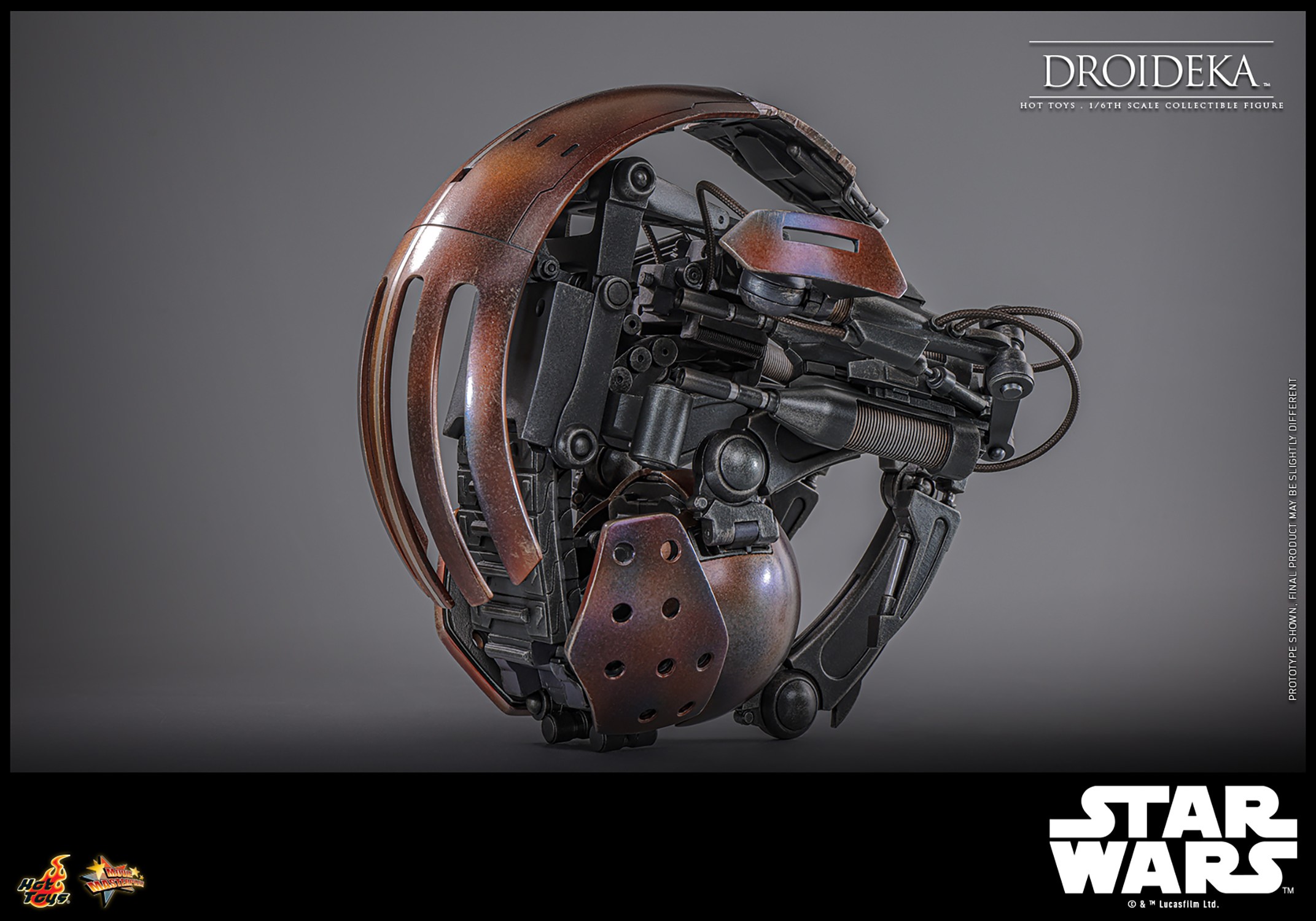 Star Wars Droideka™ Sixth Scale Figure  (Prototype Shown) View 14