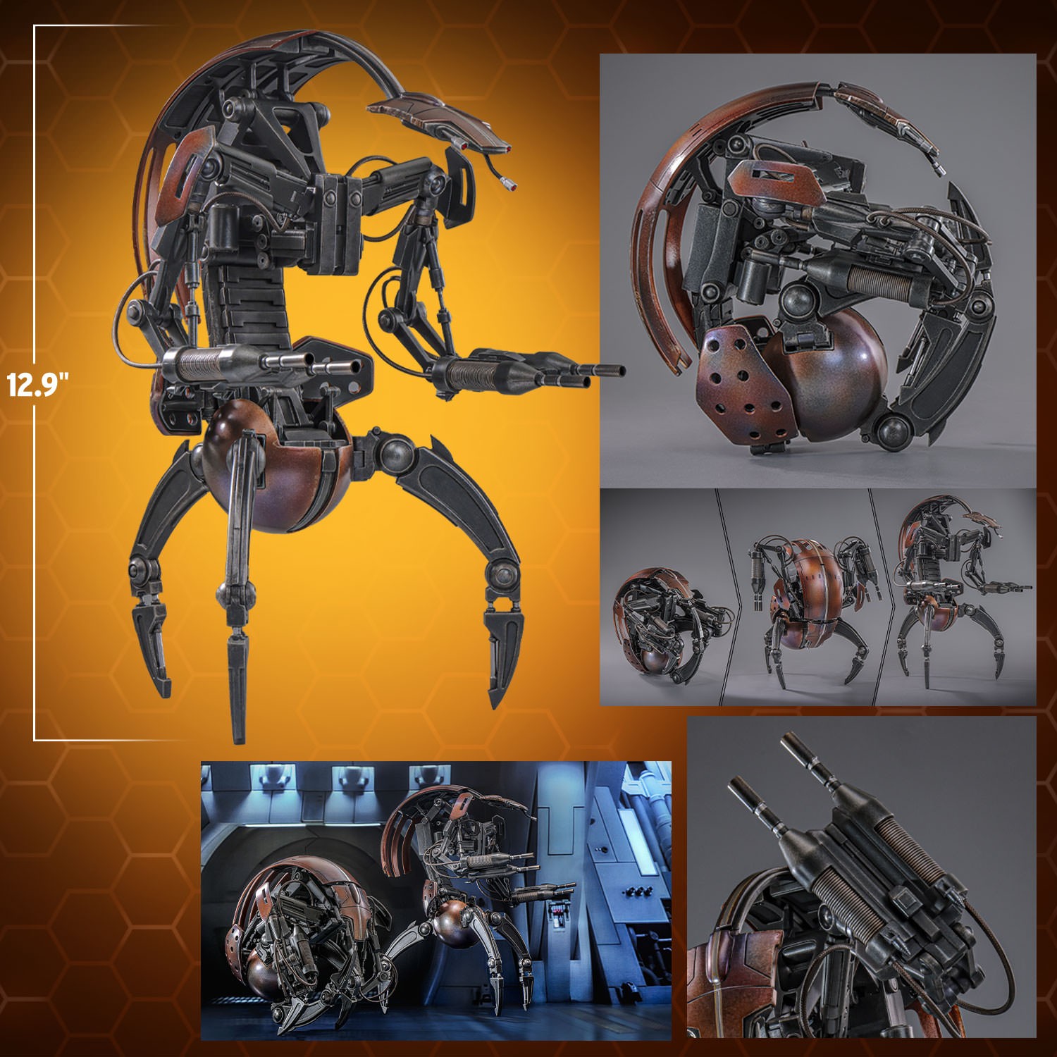 Hot Toys 1/6 Droideka Destroyer Droid