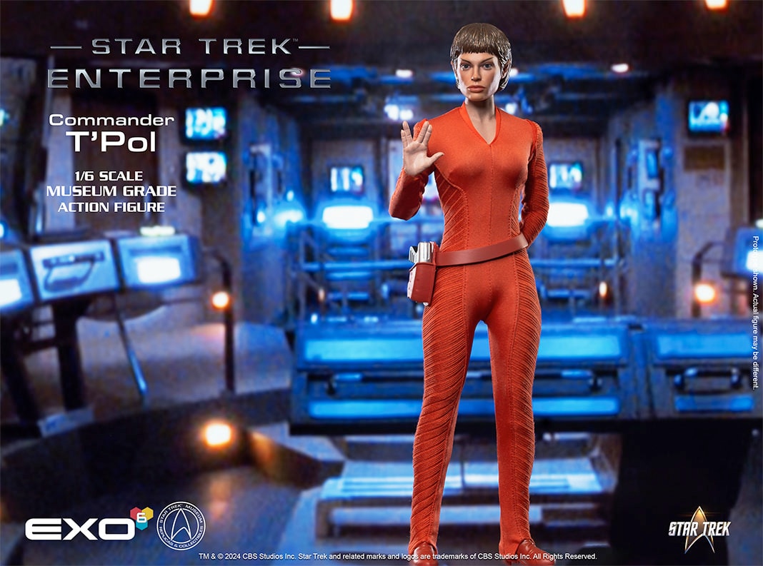 Star Trek Commander T'Pol Sixth Scale Figure  (Prototype Shown) View 6