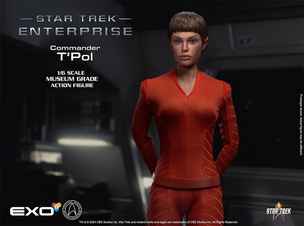 Star Trek Commander T'Pol Sixth Scale Figure  (Prototype Shown) View 7