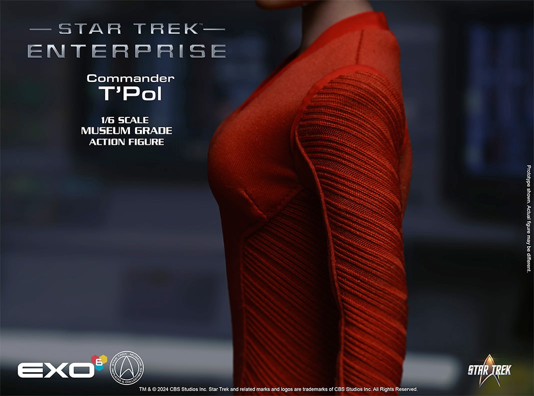 Star Trek Commander T'Pol Sixth Scale Figure  (Prototype Shown) View 12