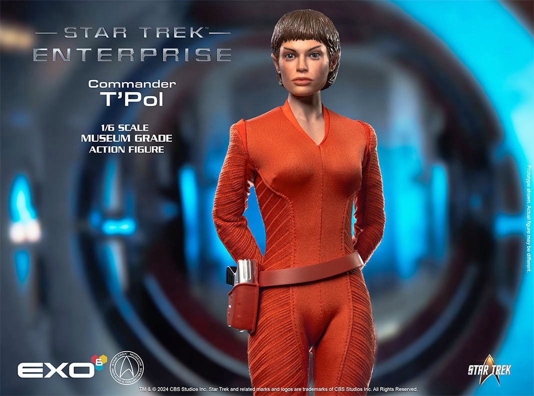 Star Trek Commander T'Pol Sixth Scale Figure  (Prototype Shown) View 14