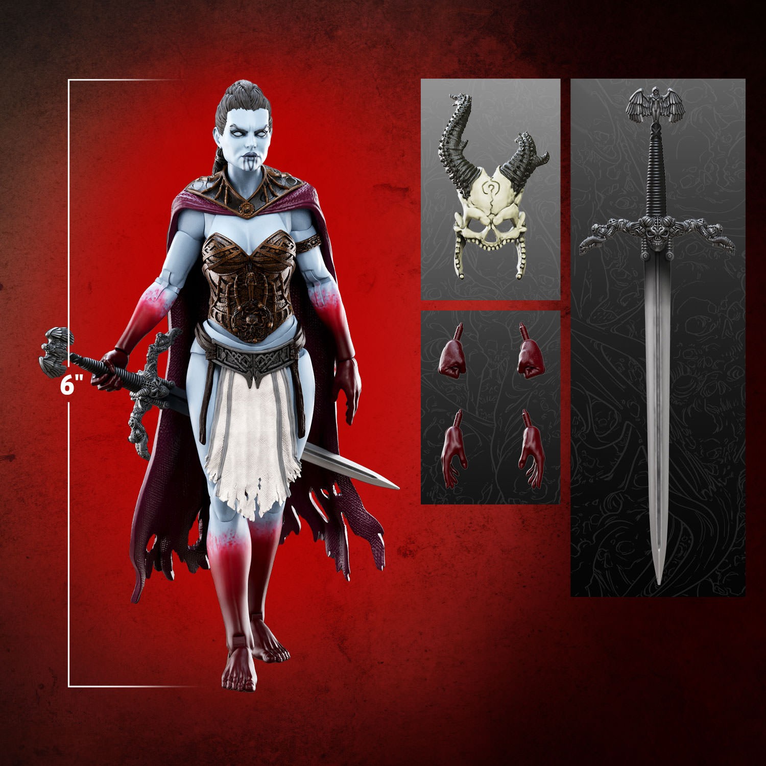 Kier: Death's Warbringer Action Figure by Boss Fight Studio