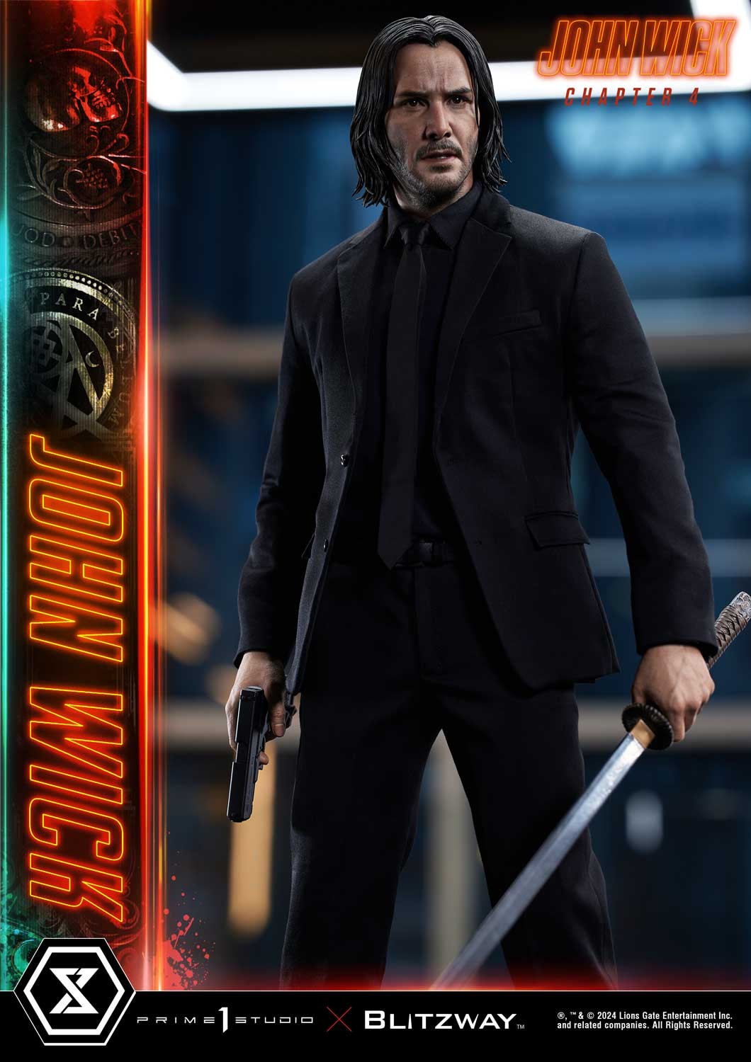 John Wick John Wick Quarter Scale Statue  (Prototype Shown) View 6