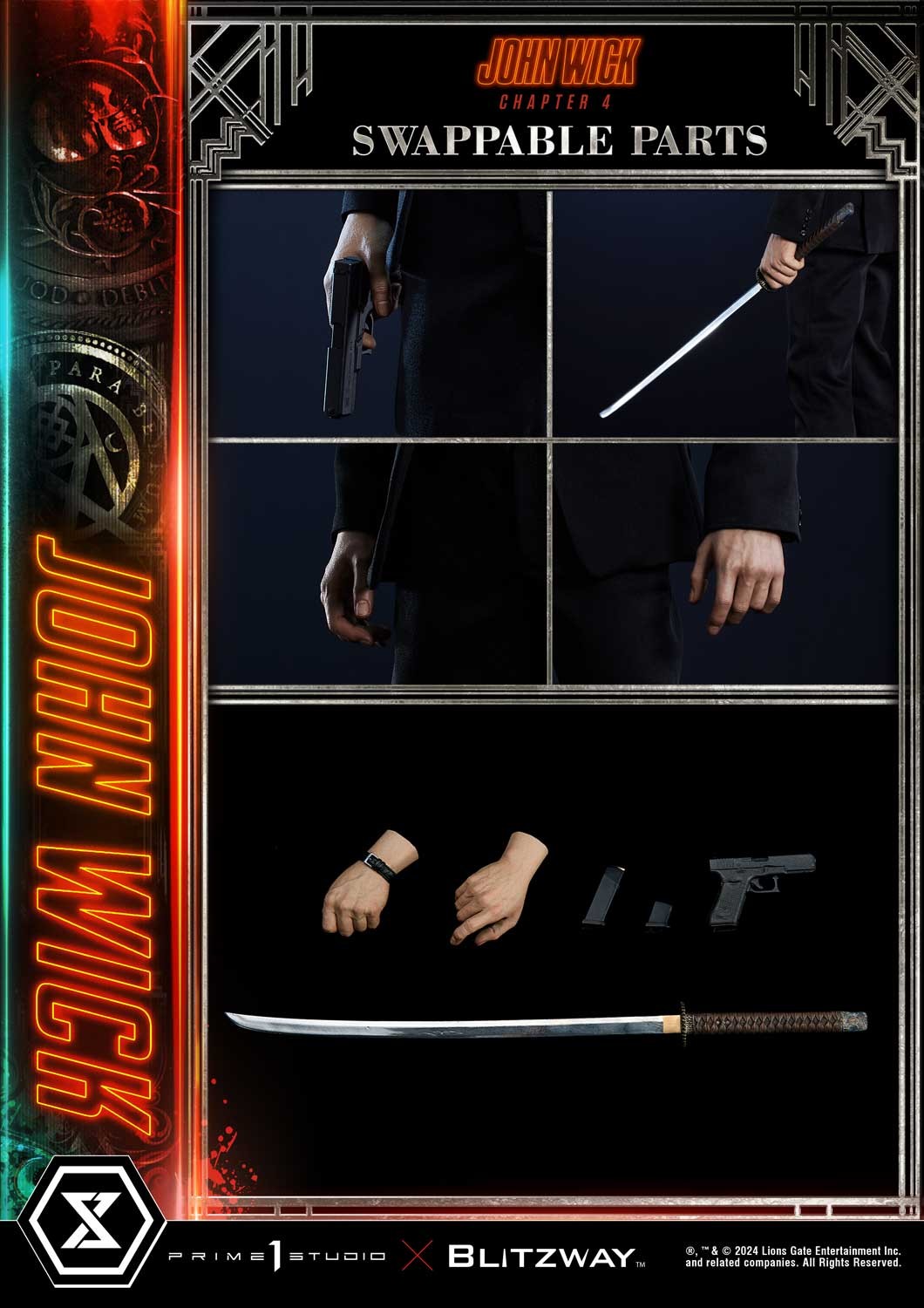 John Wick John Wick Quarter Scale Statue  (Prototype Shown) View 7