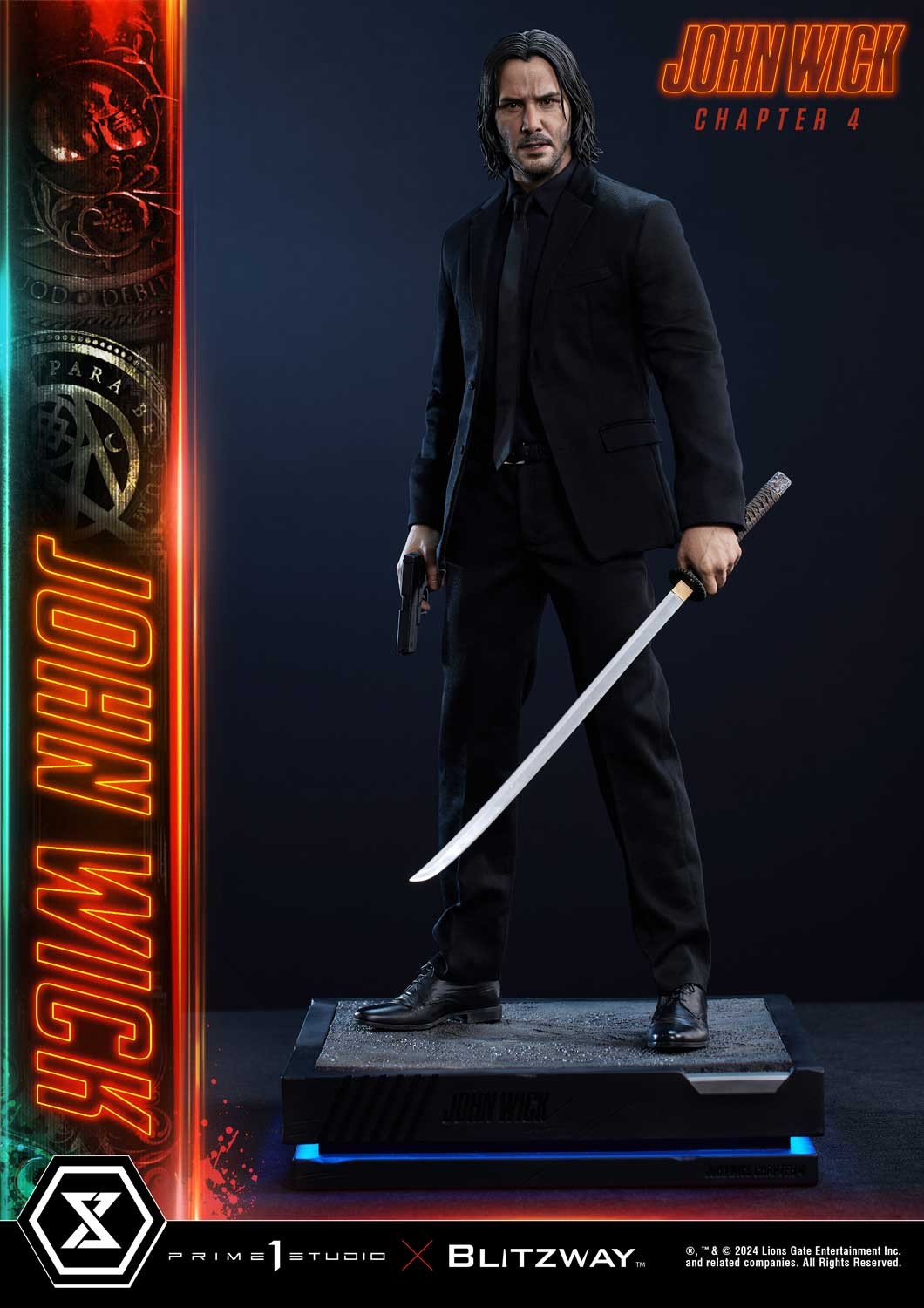 John Wick John Wick Quarter Scale Statue  (Prototype Shown) View 10