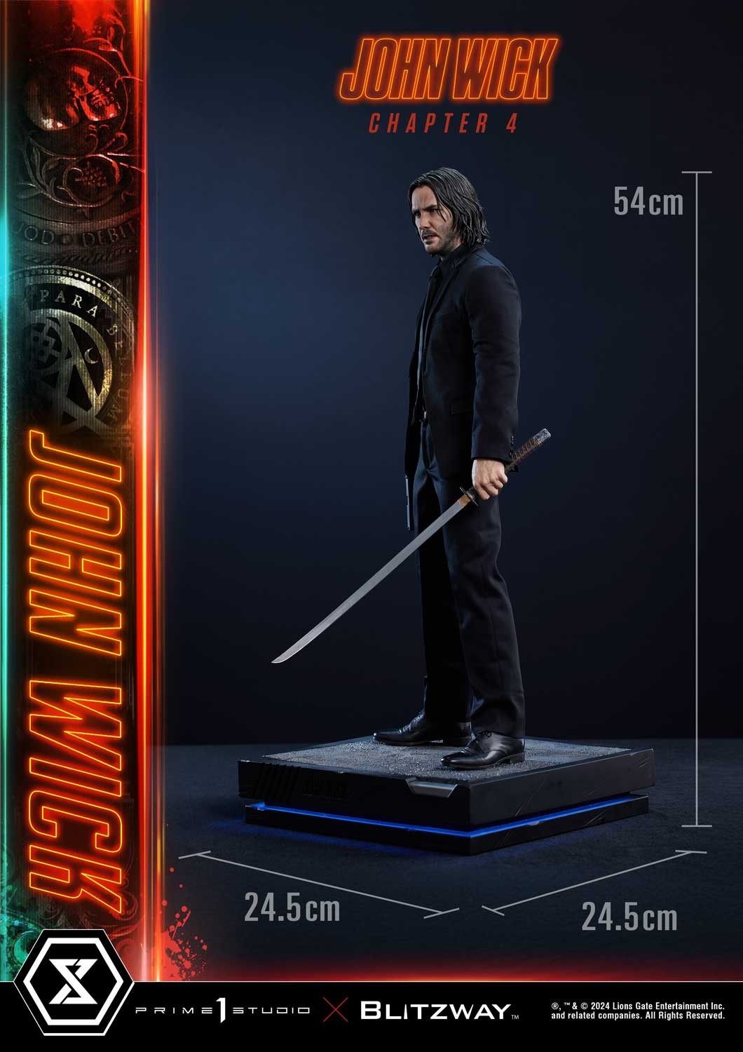 John Wick John Wick Quarter Scale Statue  (Prototype Shown) View 11