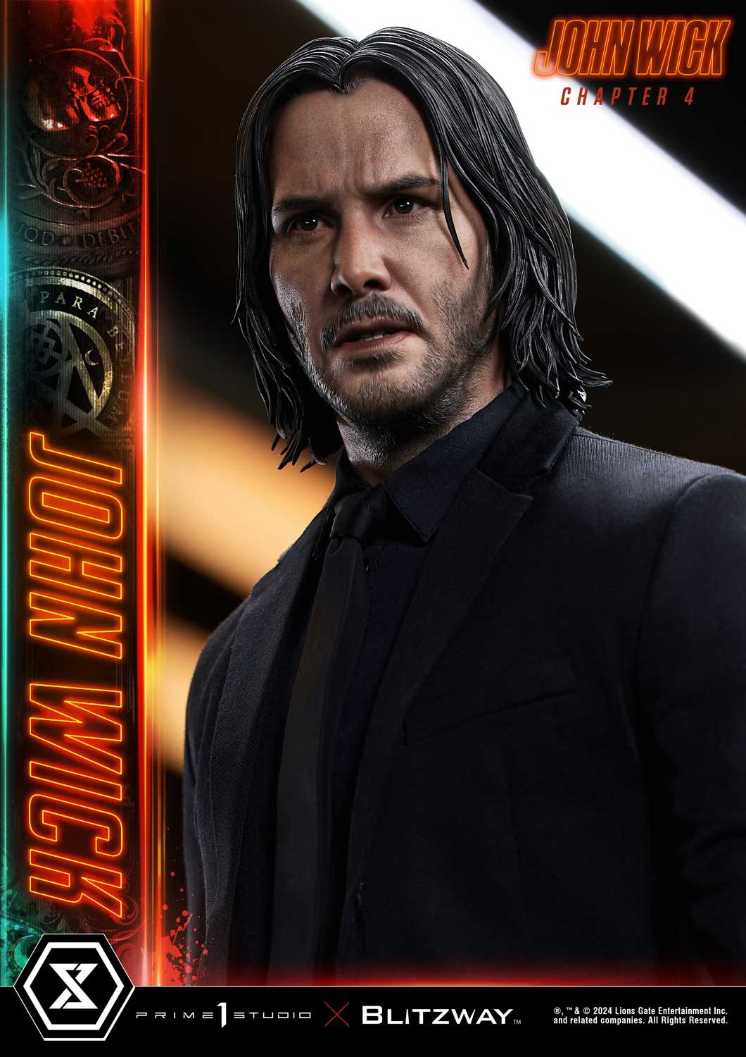 John Wick John Wick (Deluxe Version) Quarter Scale Statue  (Prototype Shown) View 10