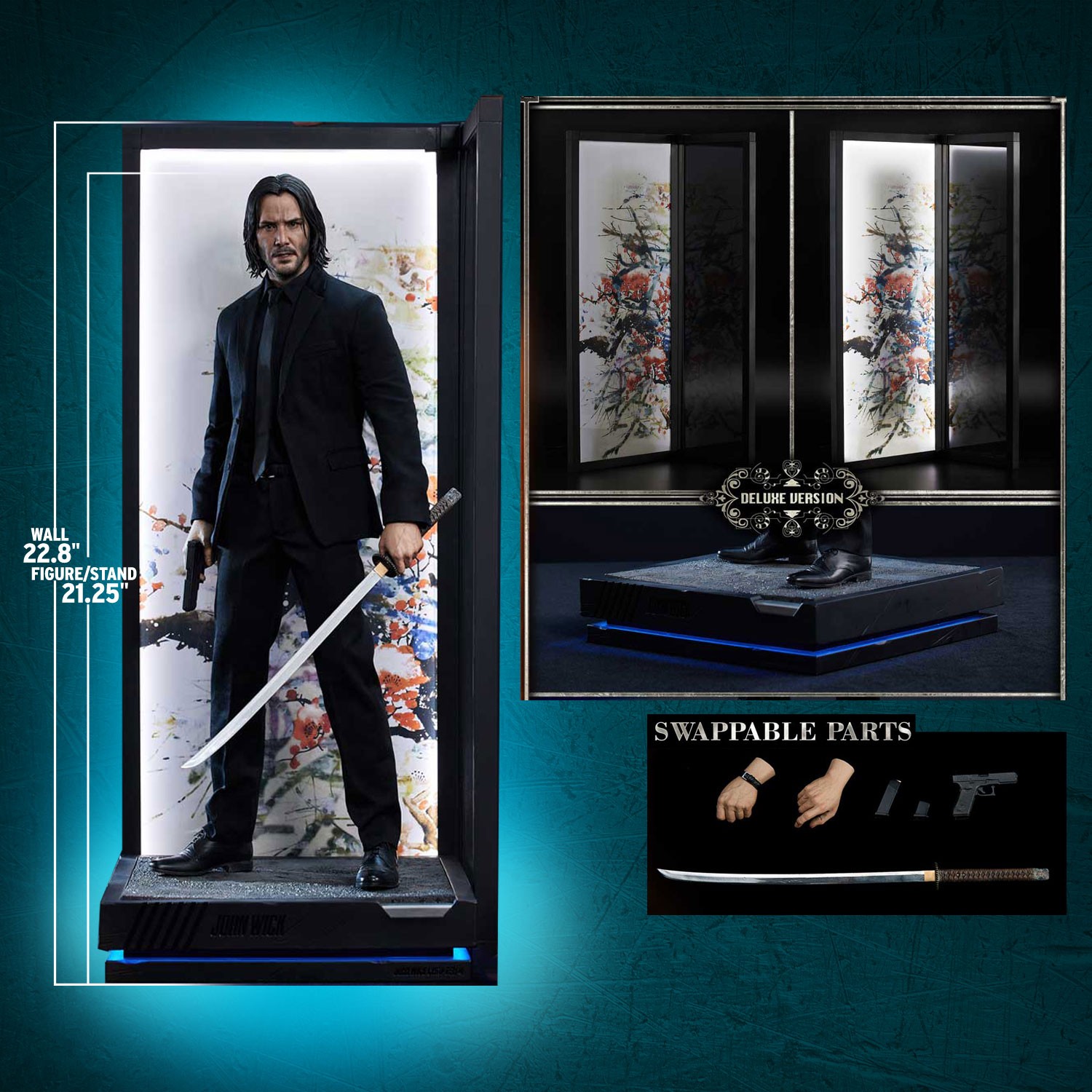 John Wick John Wick (Deluxe Version) Quarter Scale Statue  (Prototype Shown) View 2