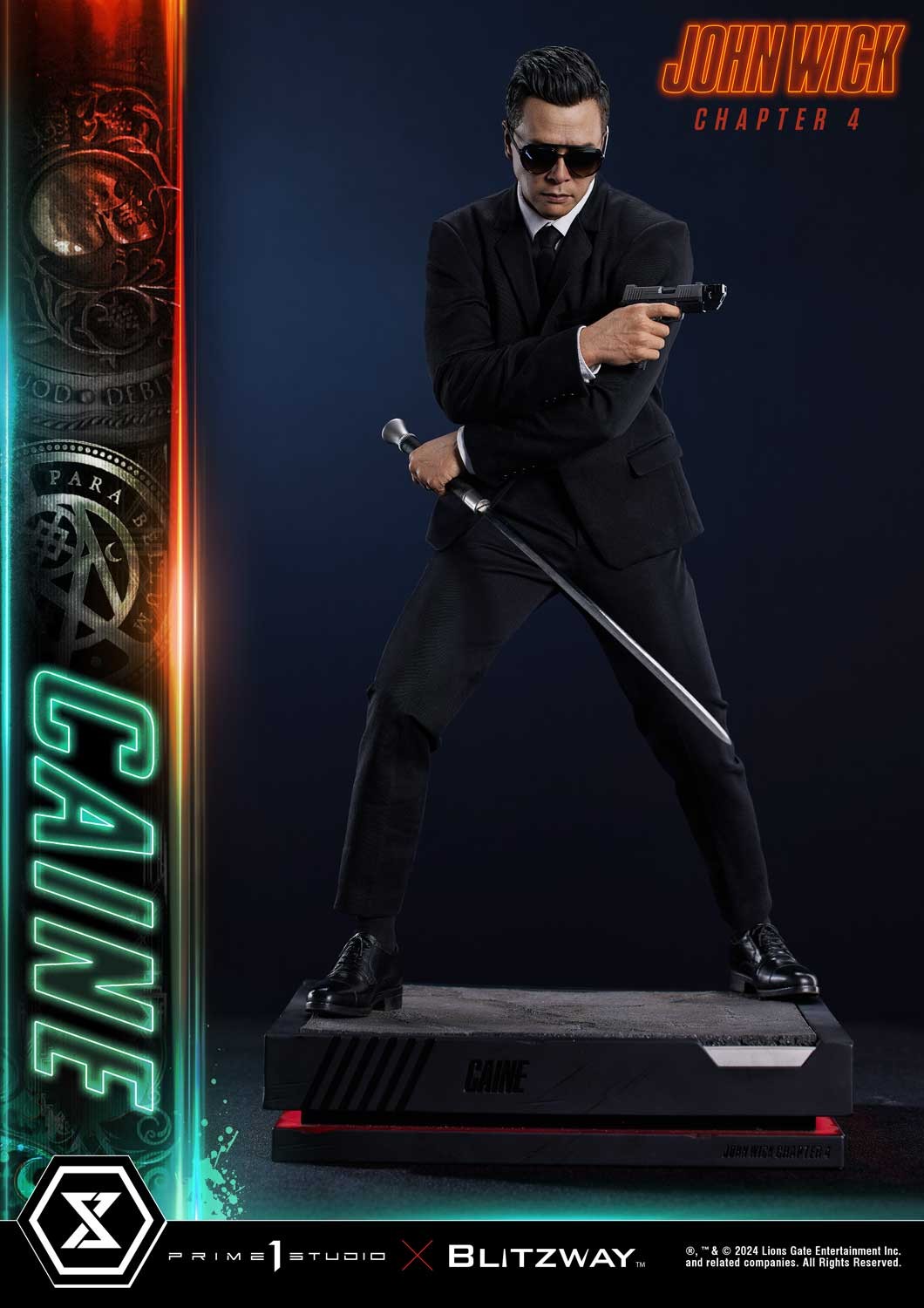 John Wick Caine Quarter Scale Statue  (Prototype Shown) View 8