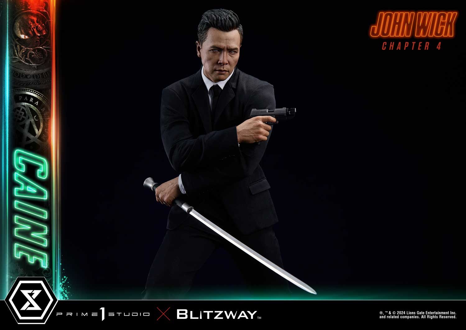 John Wick Caine Quarter Scale Statue  (Prototype Shown) View 14