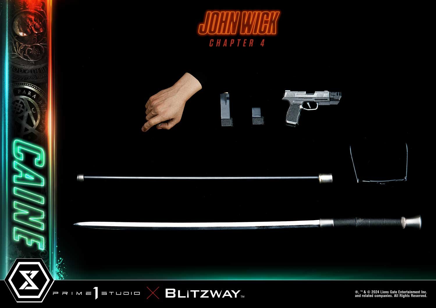 John Wick Caine Quarter Scale Statue  (Prototype Shown) View 16