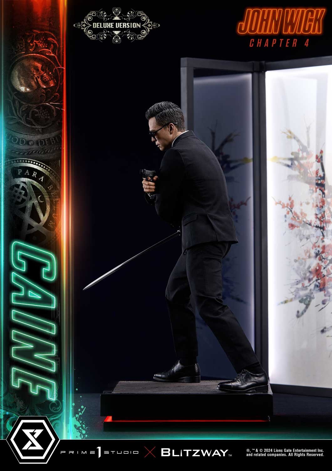 John Wick Caine (Deluxe Version) Quarter Scale Statue  (Prototype Shown) View 7