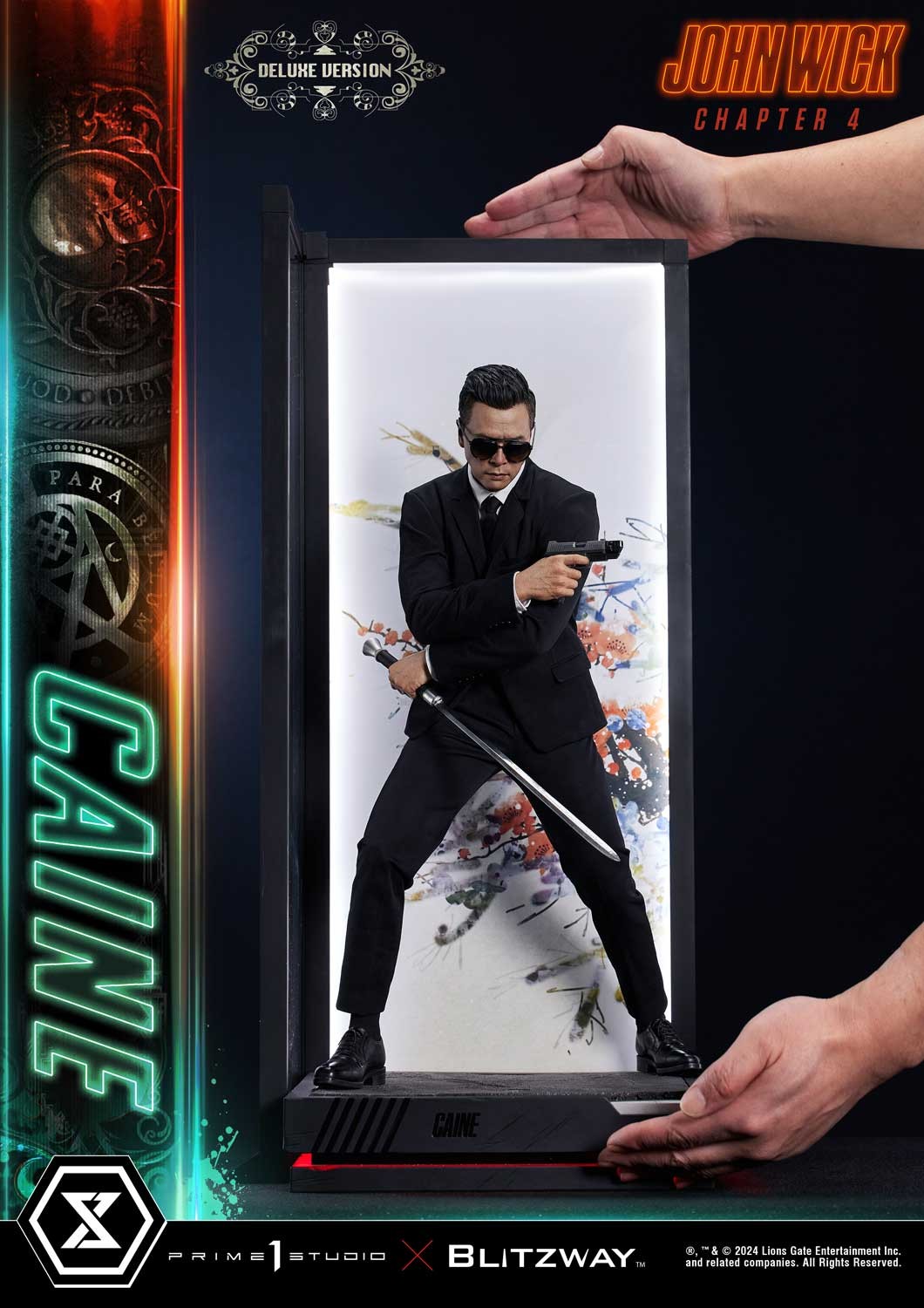 John Wick Caine (Deluxe Version) Quarter Scale Statue  (Prototype Shown) View 10