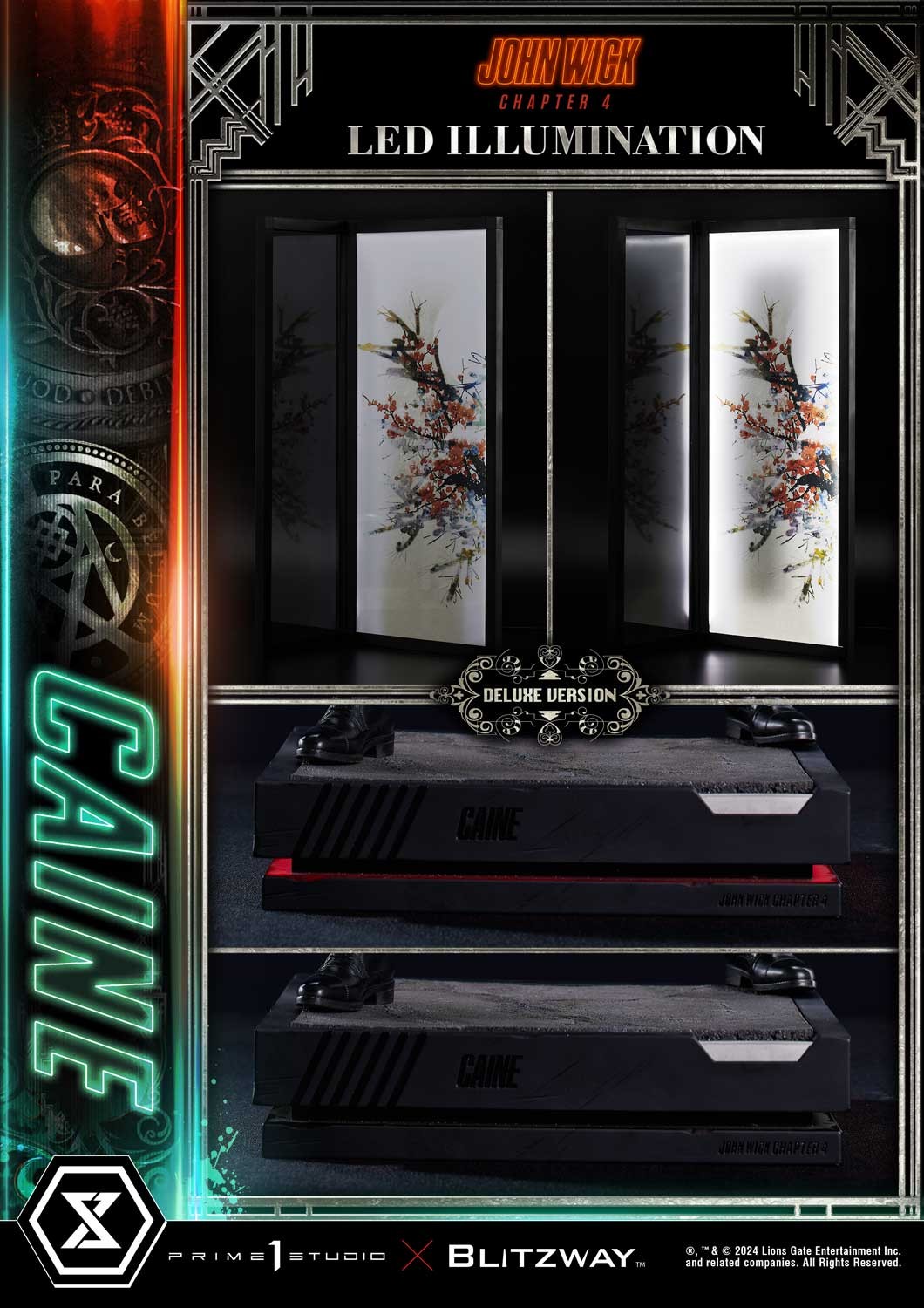 John Wick Caine (Deluxe Version) Quarter Scale Statue  (Prototype Shown) View 11