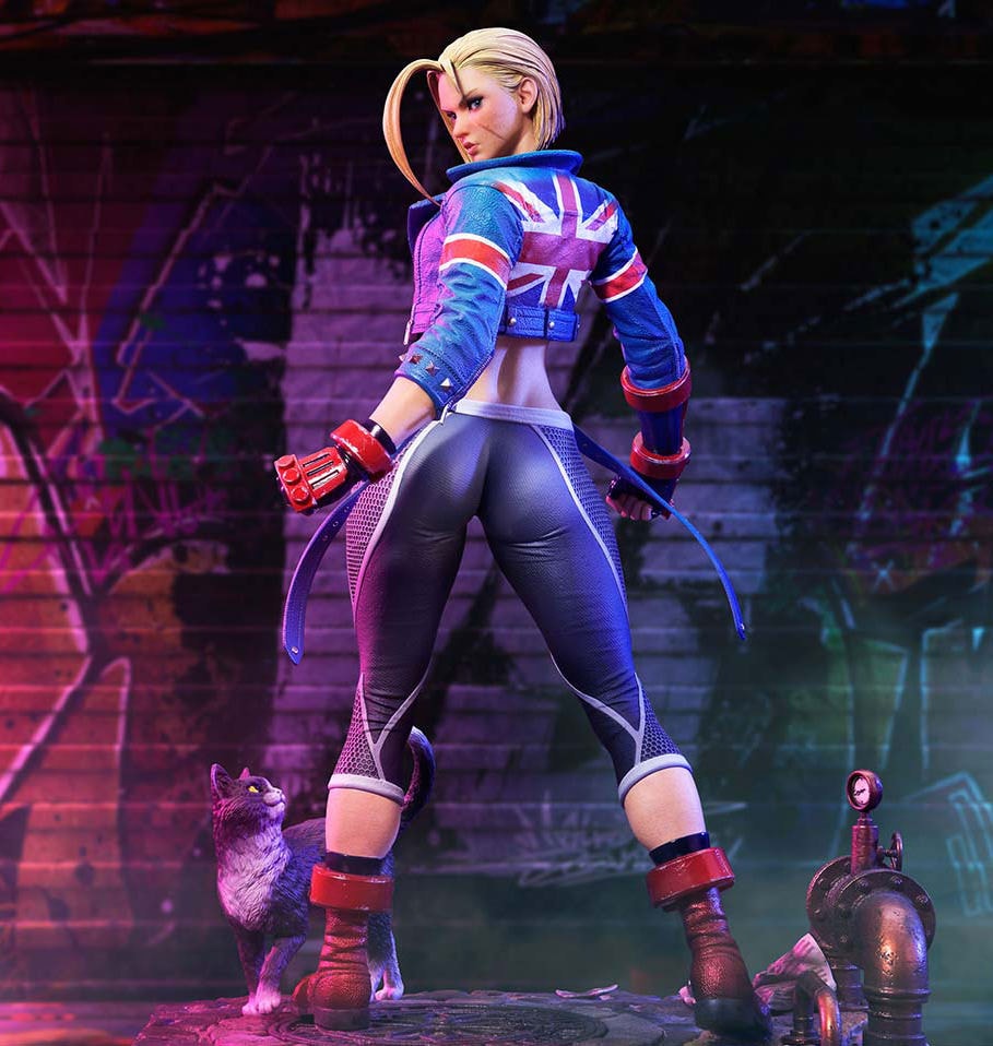 Street Fighter Cammy Quarter Scale Statue  (Prototype Shown) View 1