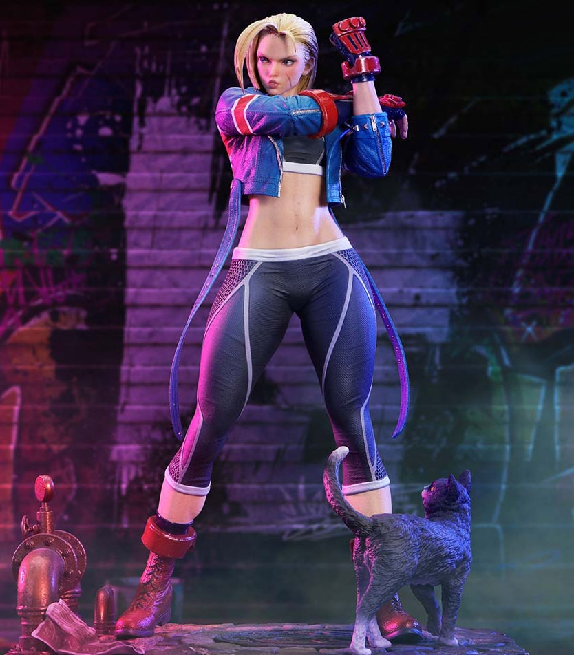 Street Fighter Cammy (Ultimate Version) Quarter Scale Statue  (Prototype Shown) View 5