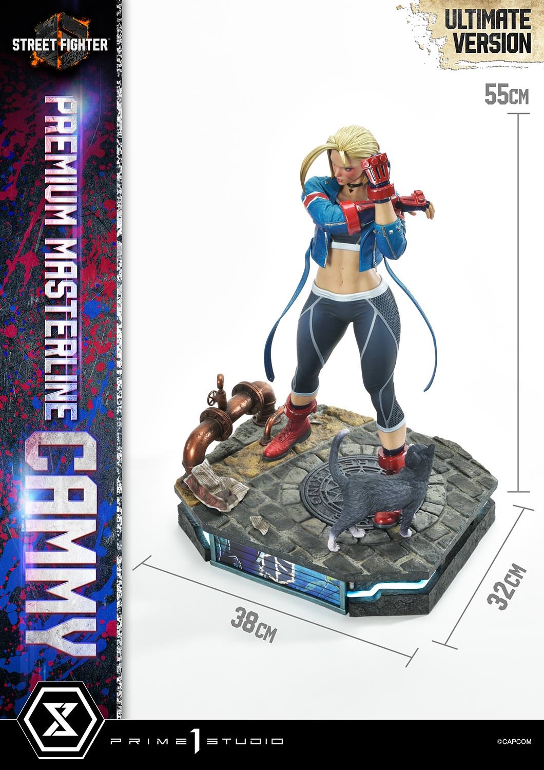 Street Fighter Cammy (Ultimate Version) Quarter Scale Statue  (Prototype Shown) View 13