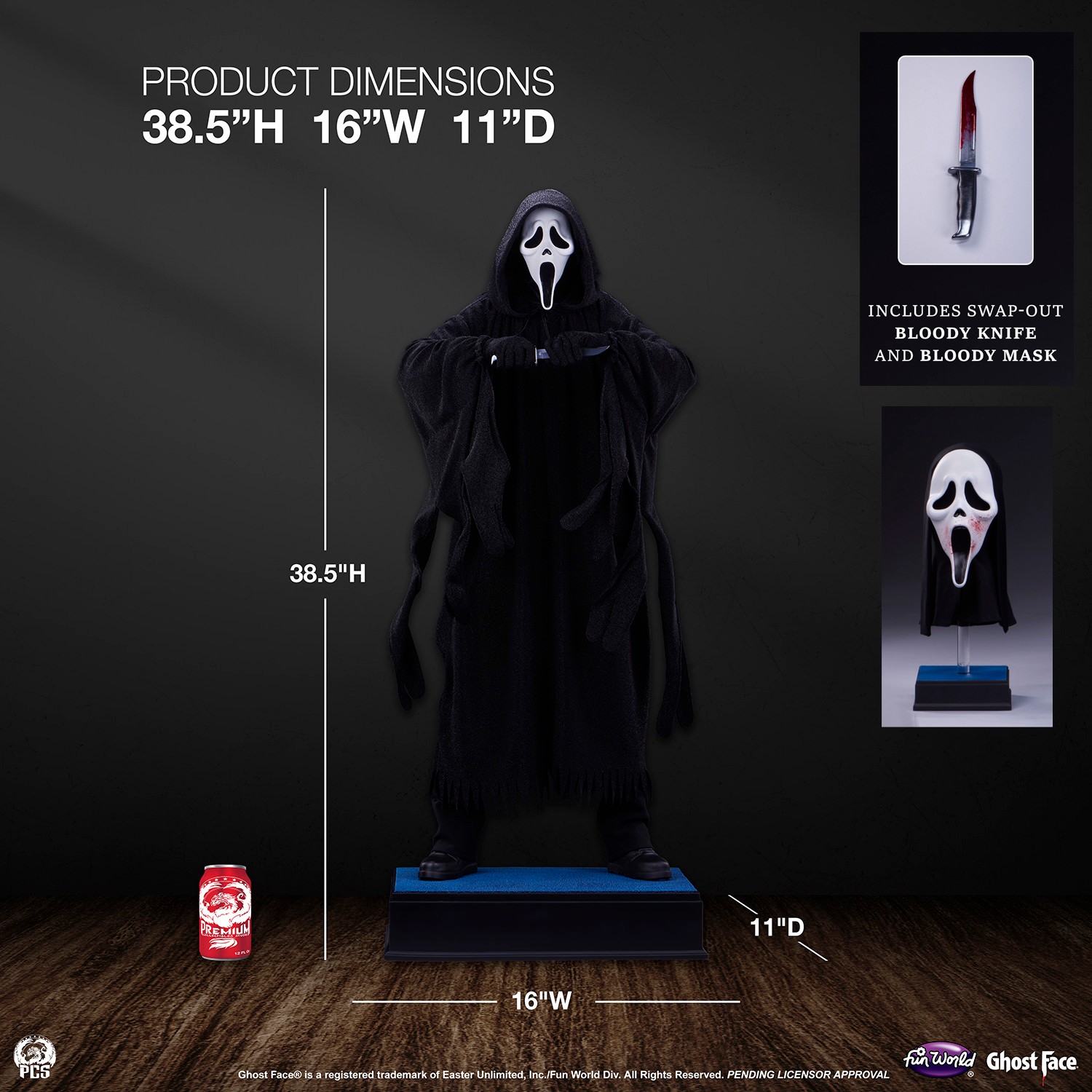 Ghost Face 1:2 Statue by PCS | Sideshow Collectibles