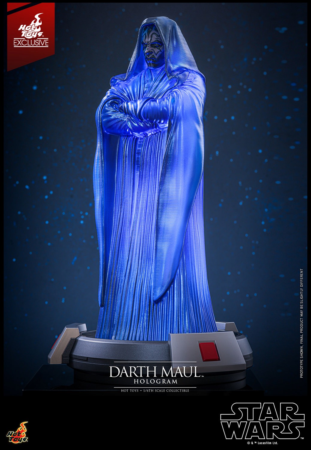Star Wars Darth Maul Hologram Sixth Scale Figure Accessory  (Prototype Shown) View 7