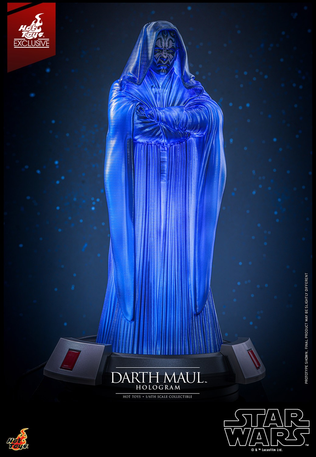Star Wars Darth Maul Hologram Sixth Scale Figure Accessory  (Prototype Shown) View 8