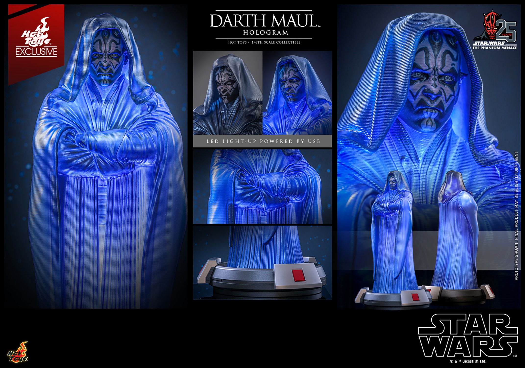 Star wars hologram light 2025