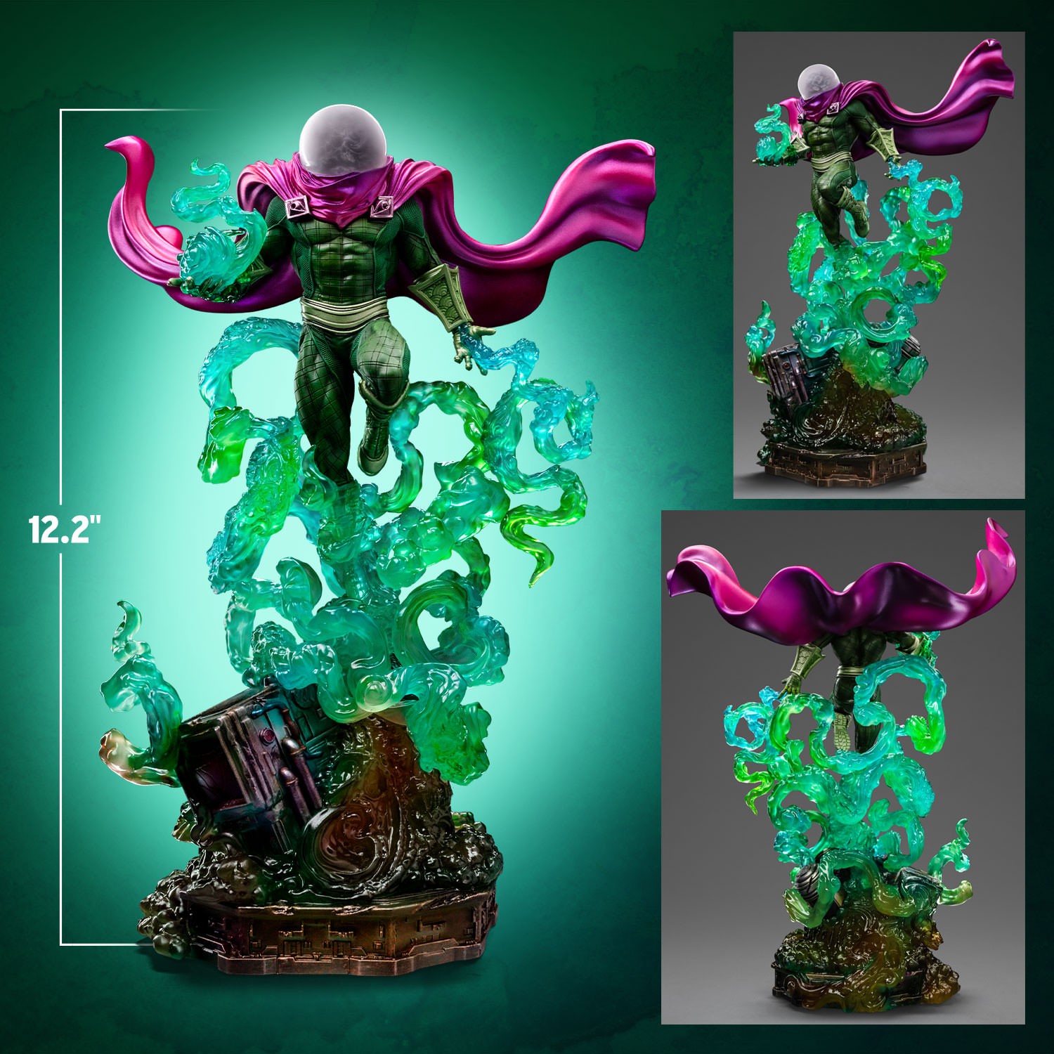 【最終値下げ】 アイアンスタジオ iron studios ミステリオ Mysterio Deluxe BDS Art Scale 1:10 Statue by Iron Studios