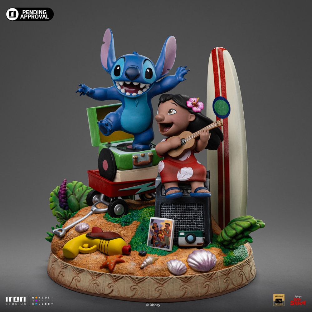 Disney Lilo & Stitch Deluxe 1:10 Scale Statue  (Prototype Shown) View 6