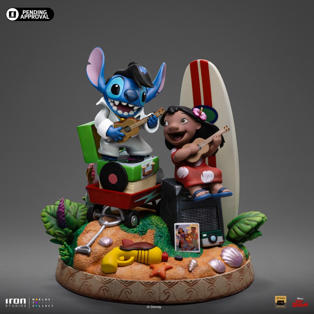 Lilo & Stitch Deluxe Art Scale 1:10 Statue by Iron Studios