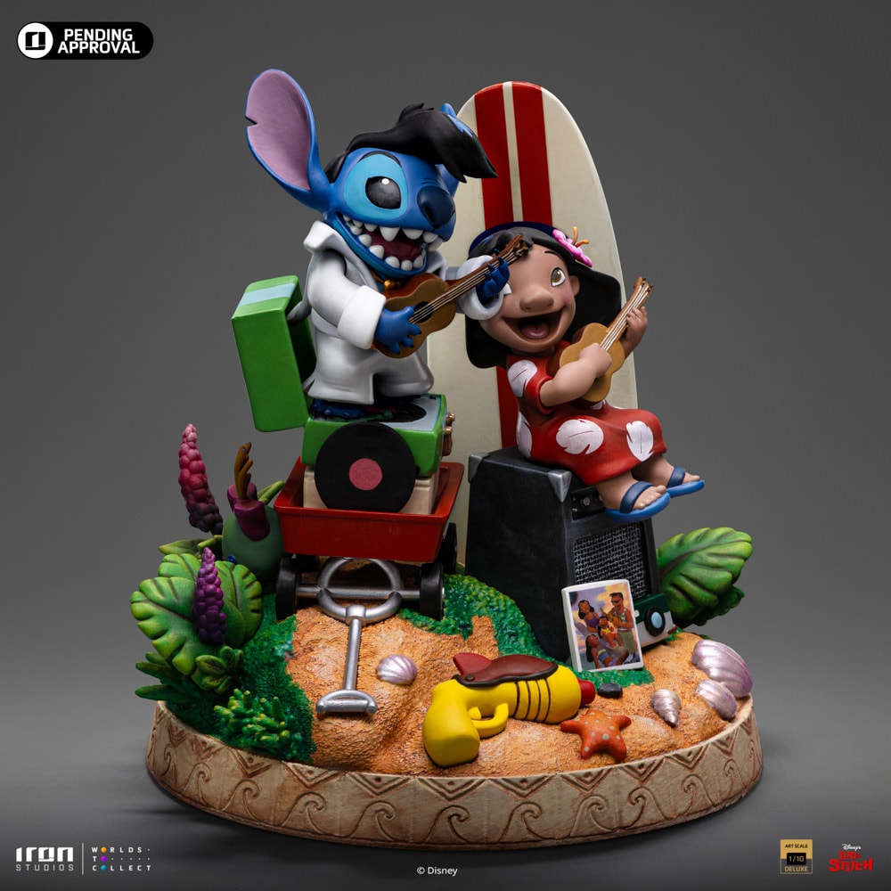 Lilo & Stitch Deluxe Art Scale 1:10 Statue by Iron Studios