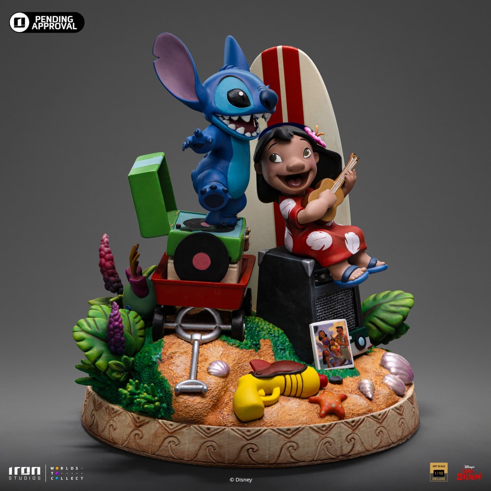 Disney Lilo & Stitch Deluxe 1:10 Scale Statue  (Prototype Shown) View 11