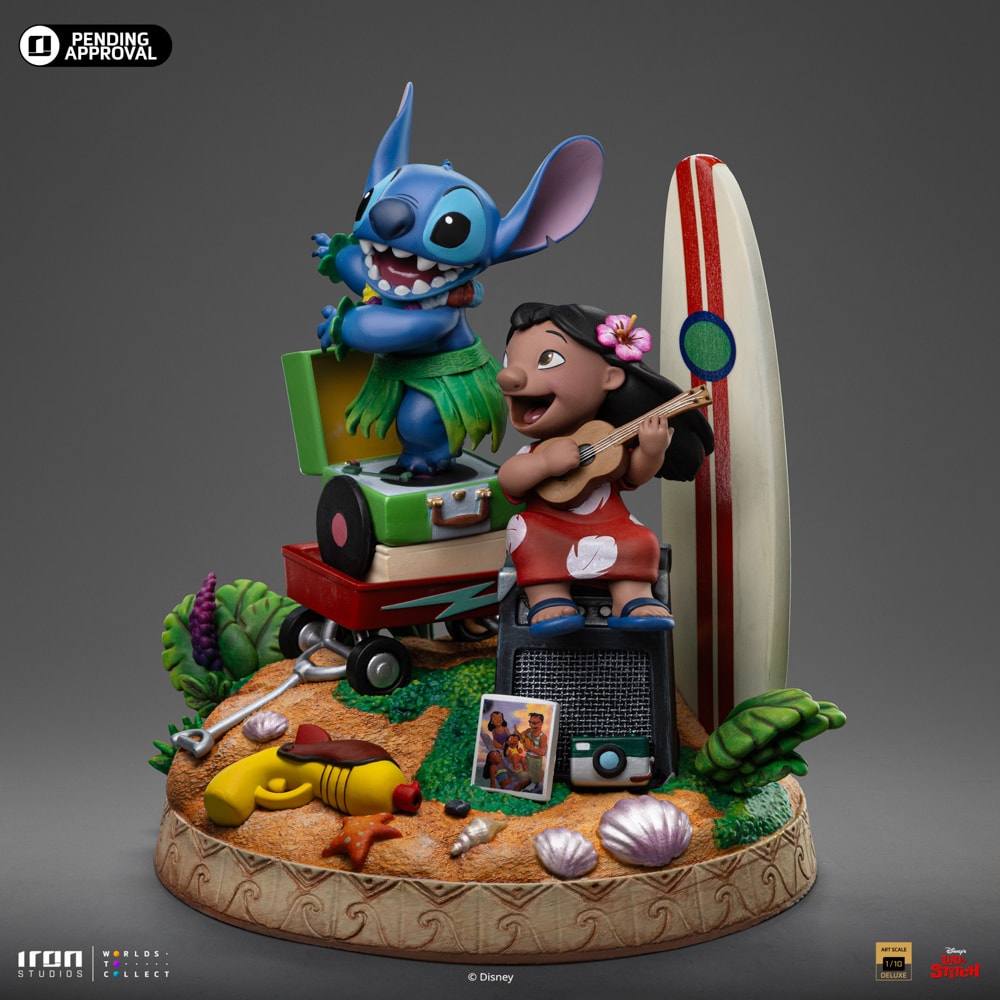 Disney Lilo & Stitch Deluxe 1:10 Scale Statue  (Prototype Shown) View 13