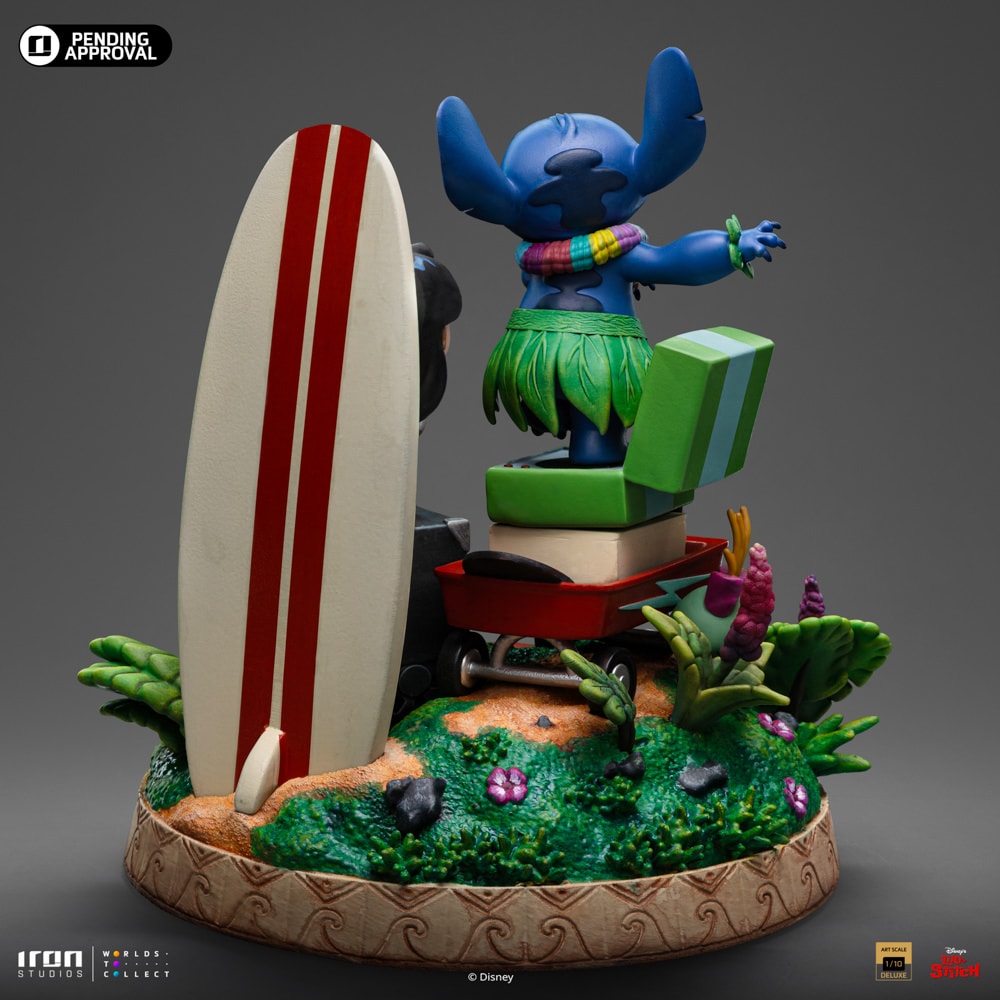 Lilo & Stitch Deluxe Art Scale 1:10 Statue by Iron Studios