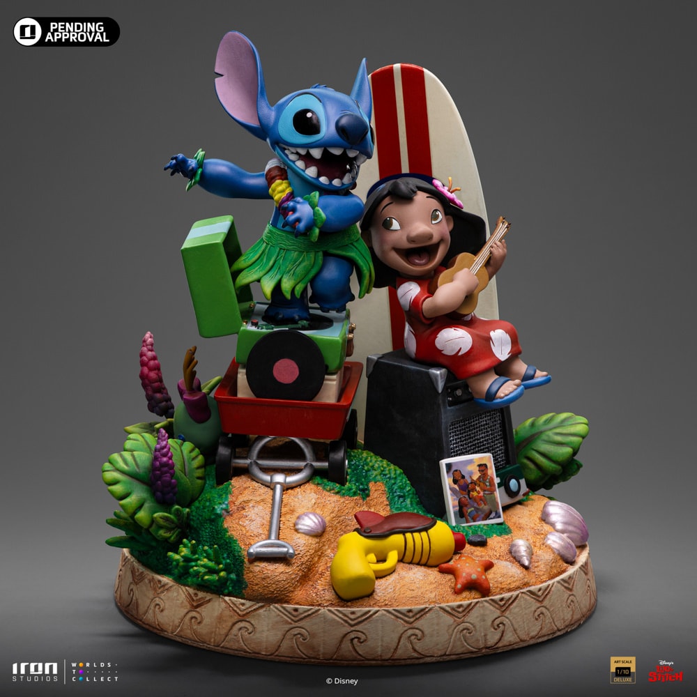 Lilo & Stitch Deluxe Art Scale 1:10 Statue by Iron Studios