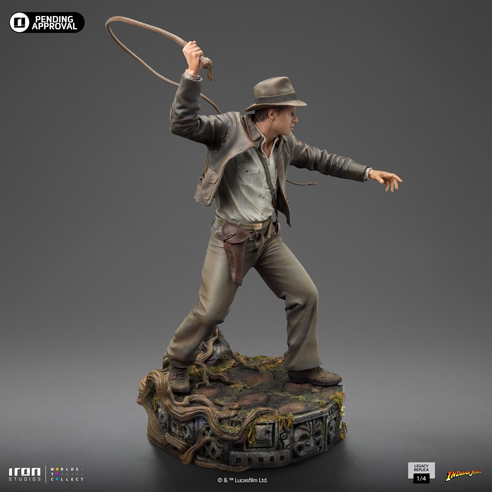 Indiana Jones Legacy Replica Quarter Scale Statue by Iron