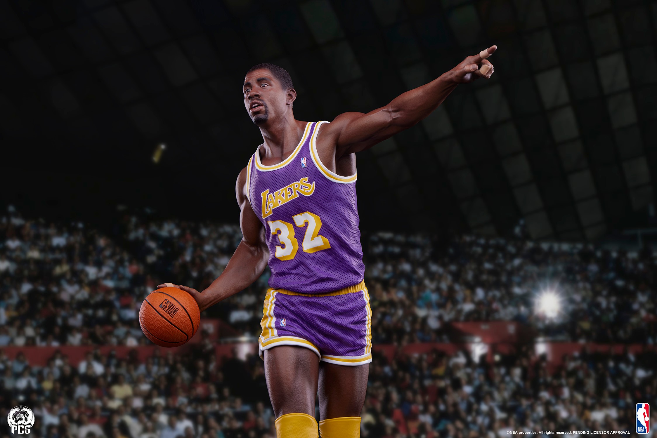 Magic Johnson Quarter Scale Statue by PCS | Sideshow