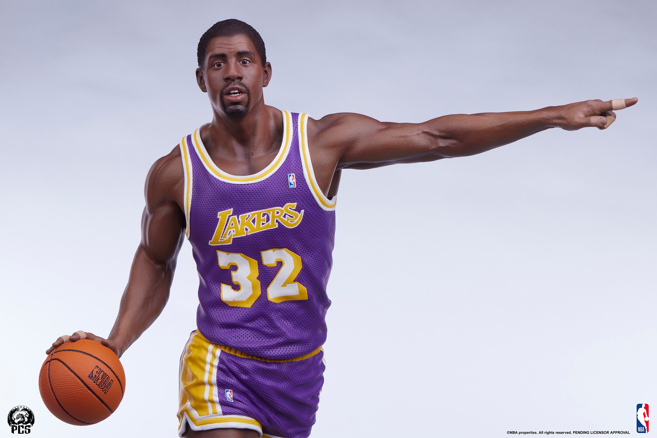NBA Magic Johnson Quarter Scale Statue  (Prototype Shown) View 14