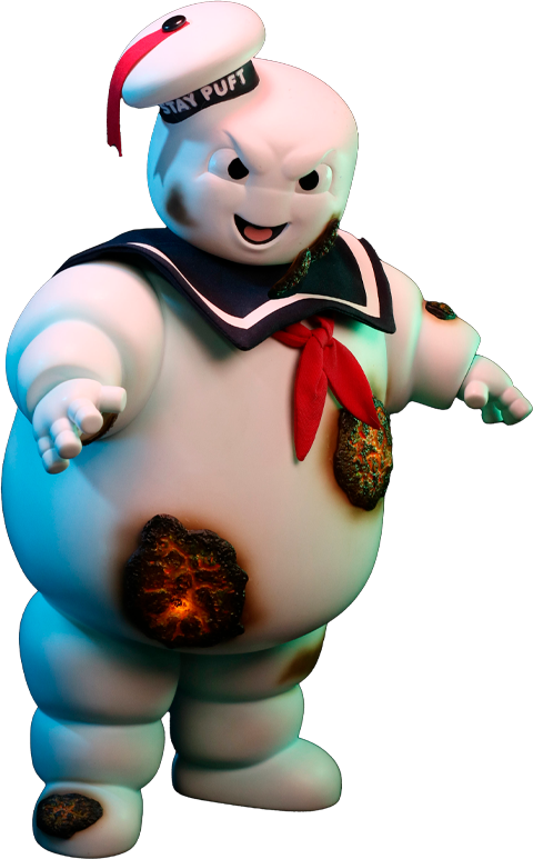 Ghostbusters Stay Puft Marshmallow Man (Burning Edition) Deluxe Statues  (Prototype Shown) View 14