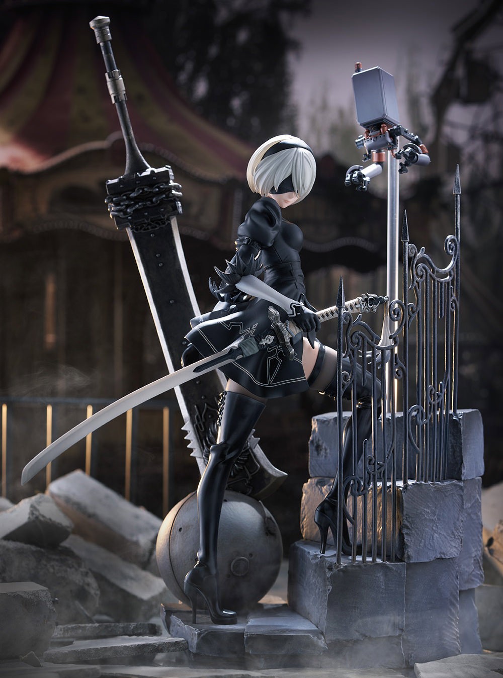 Bolomo Yorha No.02 Type B Black 1/4　2B NieR: Automata Ver 1.1a 2B (YoRHa No.2 Type B) 1/4 Scale